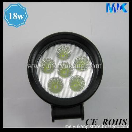 18W commercial electric led work light, battery powered led work light
